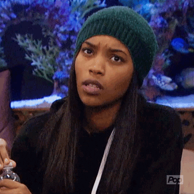 Woman looking confused